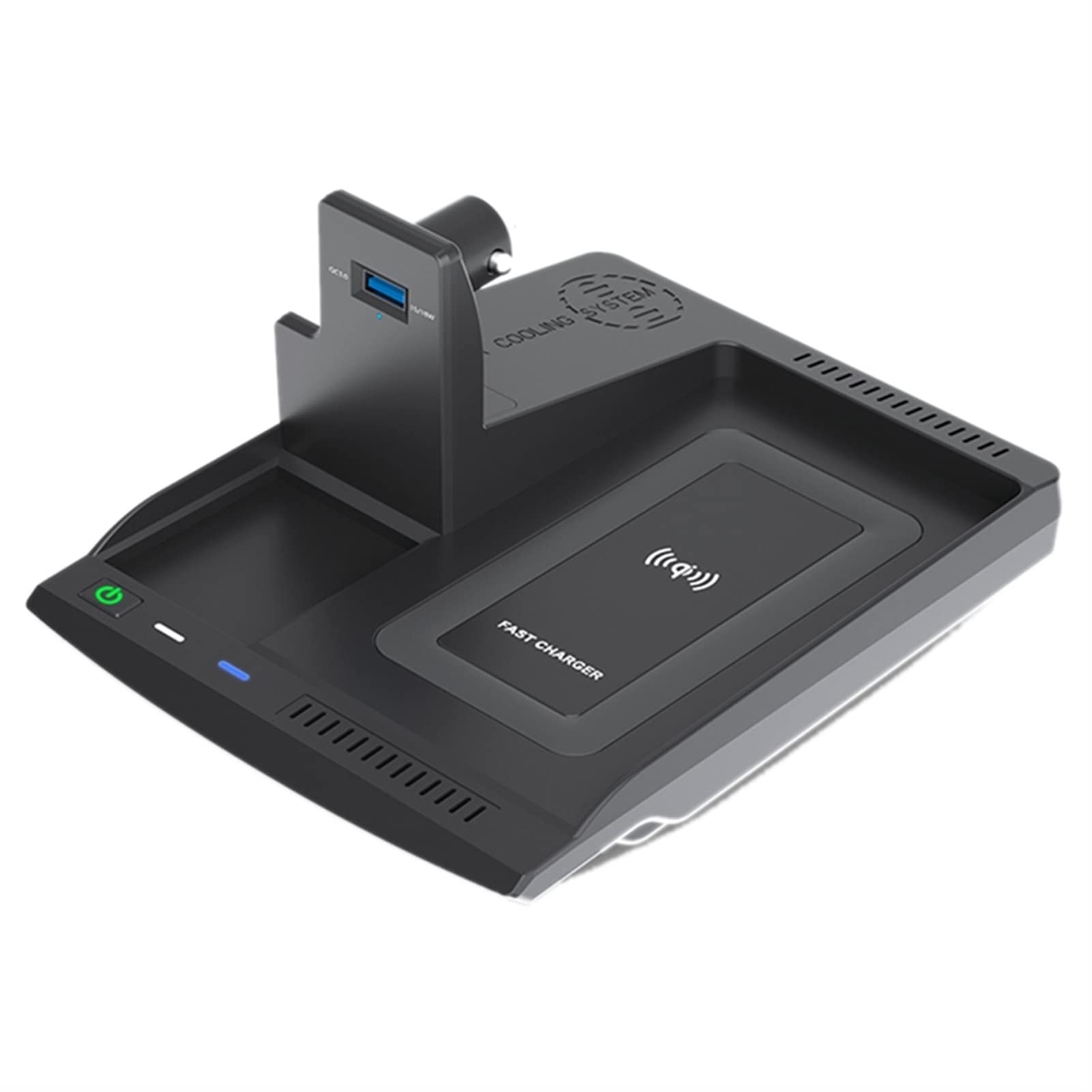 Caricabatterie for telefono con ricarica wireless Qi for auto