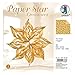 Produktbild Ursus 34515500 - Paper Star Ornament 2, 4 Sterne, ca. 40 x 40 cm, gold