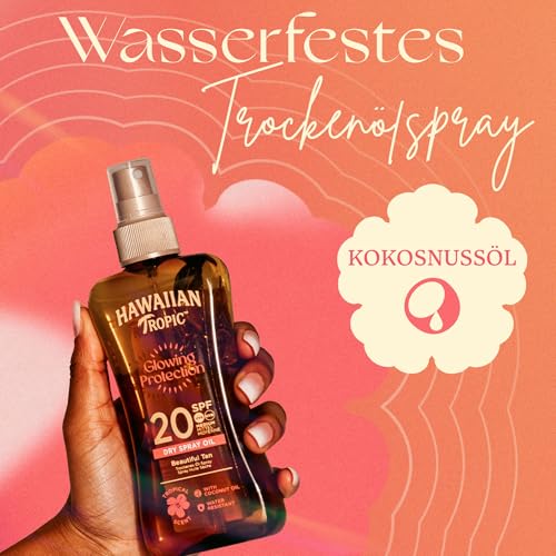 HAWAIIAN Tropic Erwachsene Körper Sonnenschutz Öle, Kokosnuss, Mehrfarbig, 200 ml (1er Pack) 4