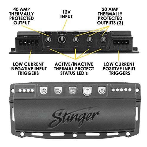 Stinger SPXSH440 4-Channel100 Amp Solid-State Relay thumb #1