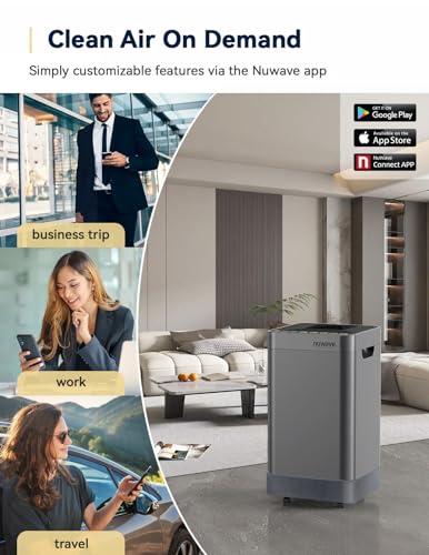 image for Nuwave Air Purifier for Extra Large Room 2934 Sq Ft, OxyPure Smart Air