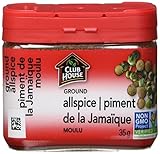 Club House, Quality Natural Herbs & Spices, Ground Allspice | piment , Plastic Can, 35g