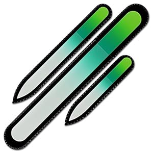 Mont Bleu Zestaw 3 Szklanych Pilników do Paznokci