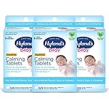 Hyland's Baby Calming Tablets, Natural Relief Of Fussy and Sleepless Babies, 125 Count (Pack of 3)