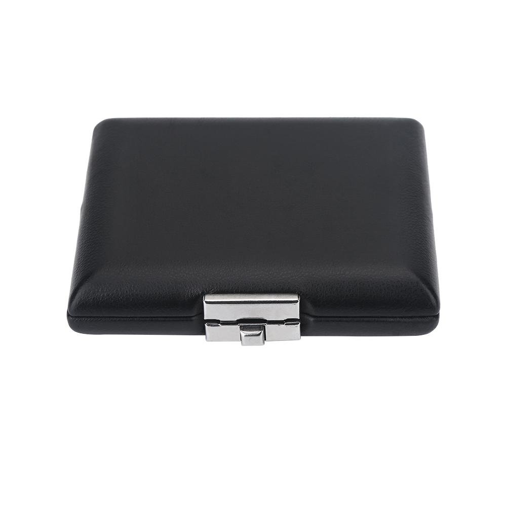 Étui d'anche de Basson, boîte en cuir d'anches de Basson boîtier pour 3pcs anches