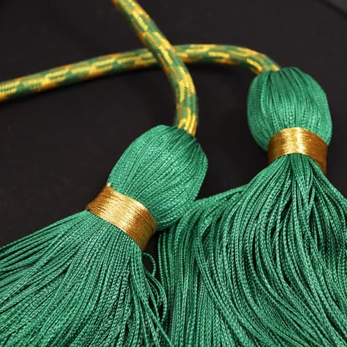 Image of Needzo Green Cincture for Albs Liturgical Rope Belt for Priests, Deacons and Bishops, Religious Catholic Vestment Accessories, 169 Inches Long
