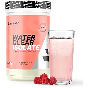 Empose Nutrition Water Clear Isolate – Proteine Ranja – Eiwit Poeder – 600 gr – Raspberry Mint