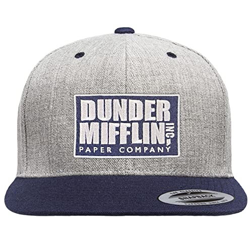 The Office casquette Dunder Mifflin snapback premium noire ajustable
