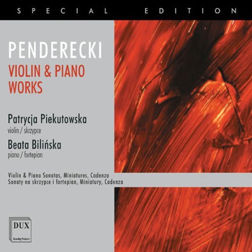Penderecki Violin and Piano Works