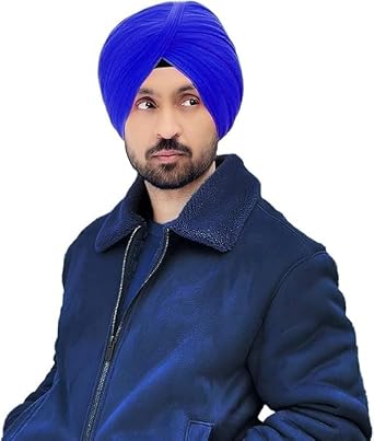 Royal Blue Sikh Turban Patka Cotton Dastar Safa for Men & Boys India