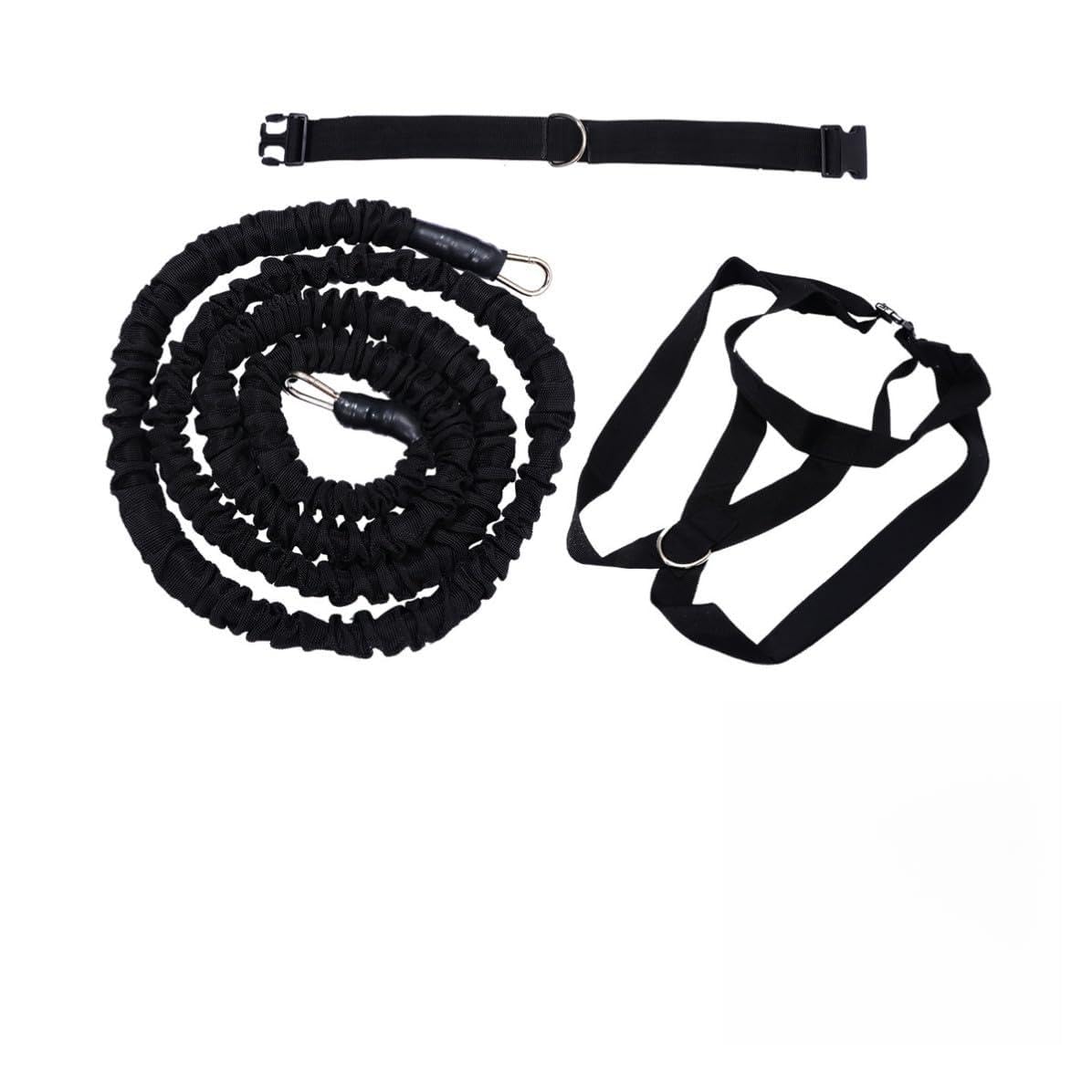 FUOYLOO Cuerda de Entrenamiento para Ejercicios de Yoga con Banda elástica de Resistencia, diseño Ligero y Compacto para Entrenamiento en Interiores