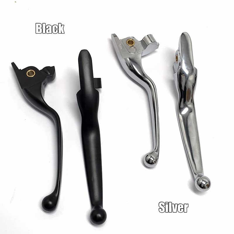 Leve Freno E Frizione Per Harley Road King Electra Glide Touring 2008 2013 Nero Generico