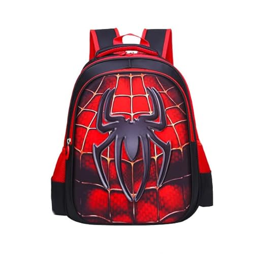 Niooce Sac à Dos Scolaire Livre de Jardin D'enfants Réglable Sacs D'école Primaire Garçon Filles Livre Sac à Dos ZZX, Rouge, (123) Cover