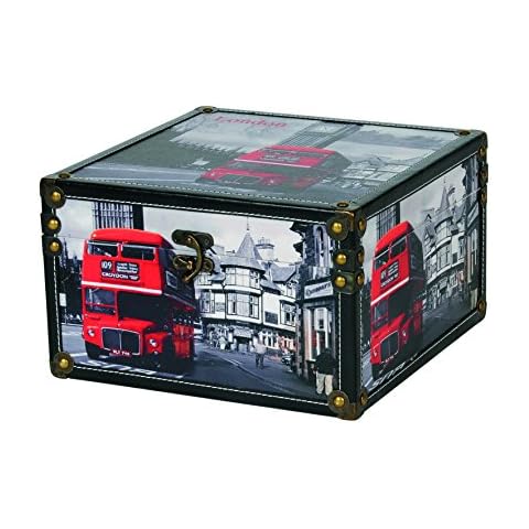 Kleiber Truhe London groß Aufbewahrungs Koffer Cover