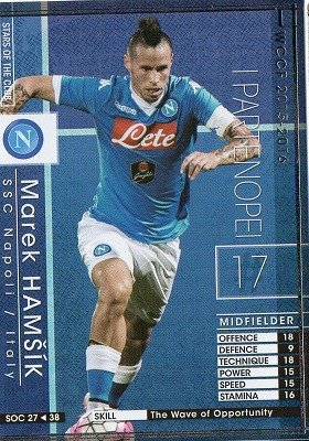 Amazon.co.jp: WCCF/15-16/SOC 27/マレク・ハムシク : Sports & Outdoors