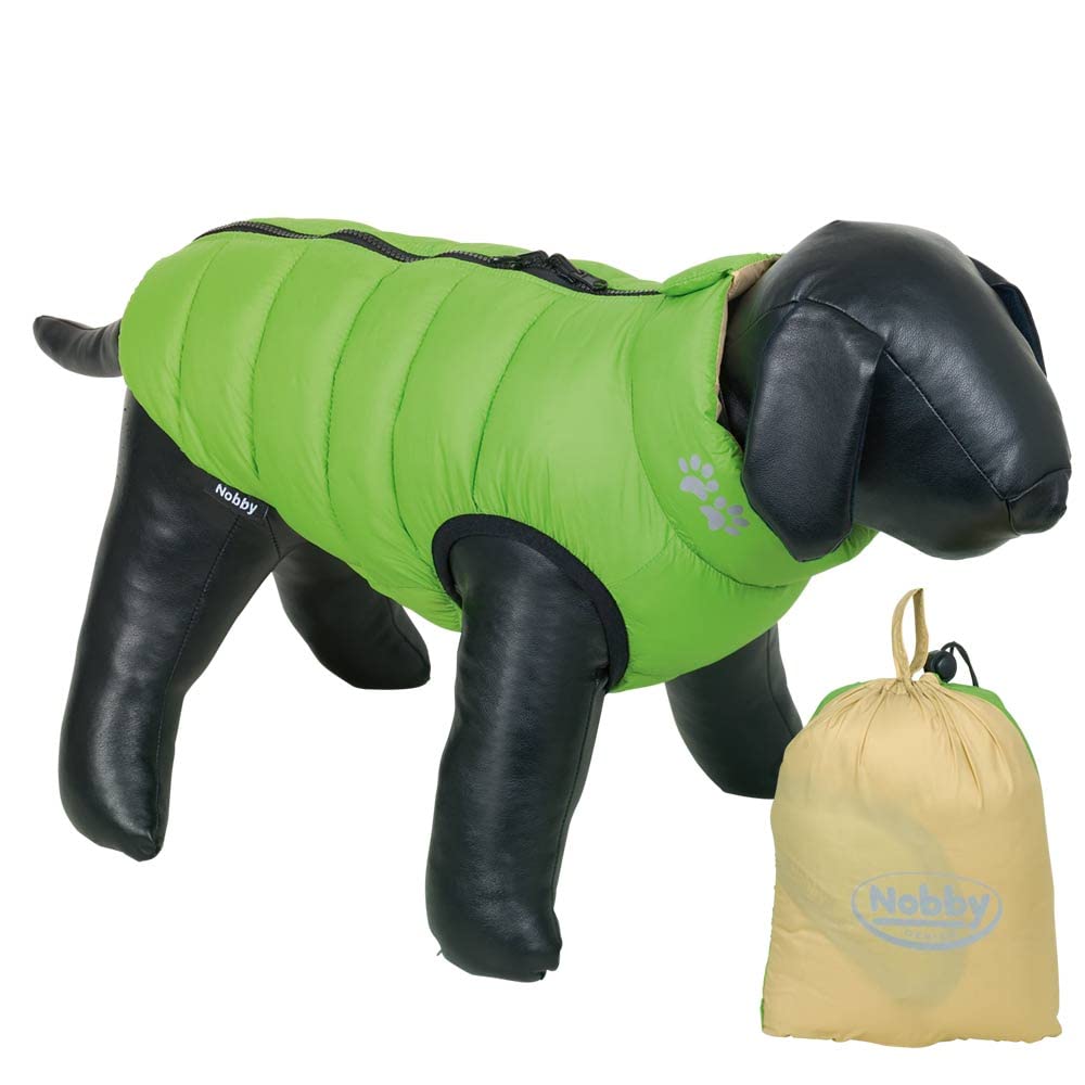 Nobby 64860 Dog Coat Light Green/Beige 20 cm