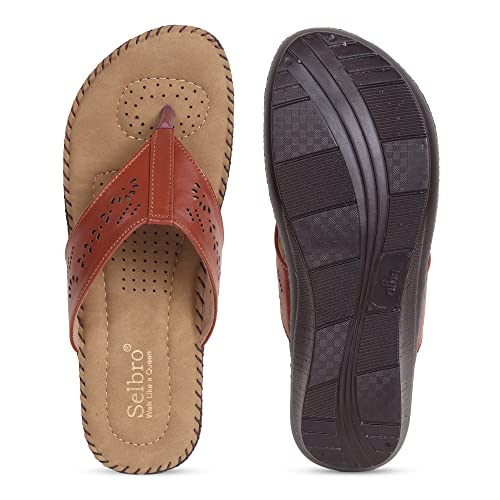 Image of SELBRO Soft doctor Slippers for Women || Orthopedic footwear for Women with extra cushion DR-32