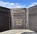 Brown Genuine Leather Tri Fold Personalized Mens Wallet Black (777)
