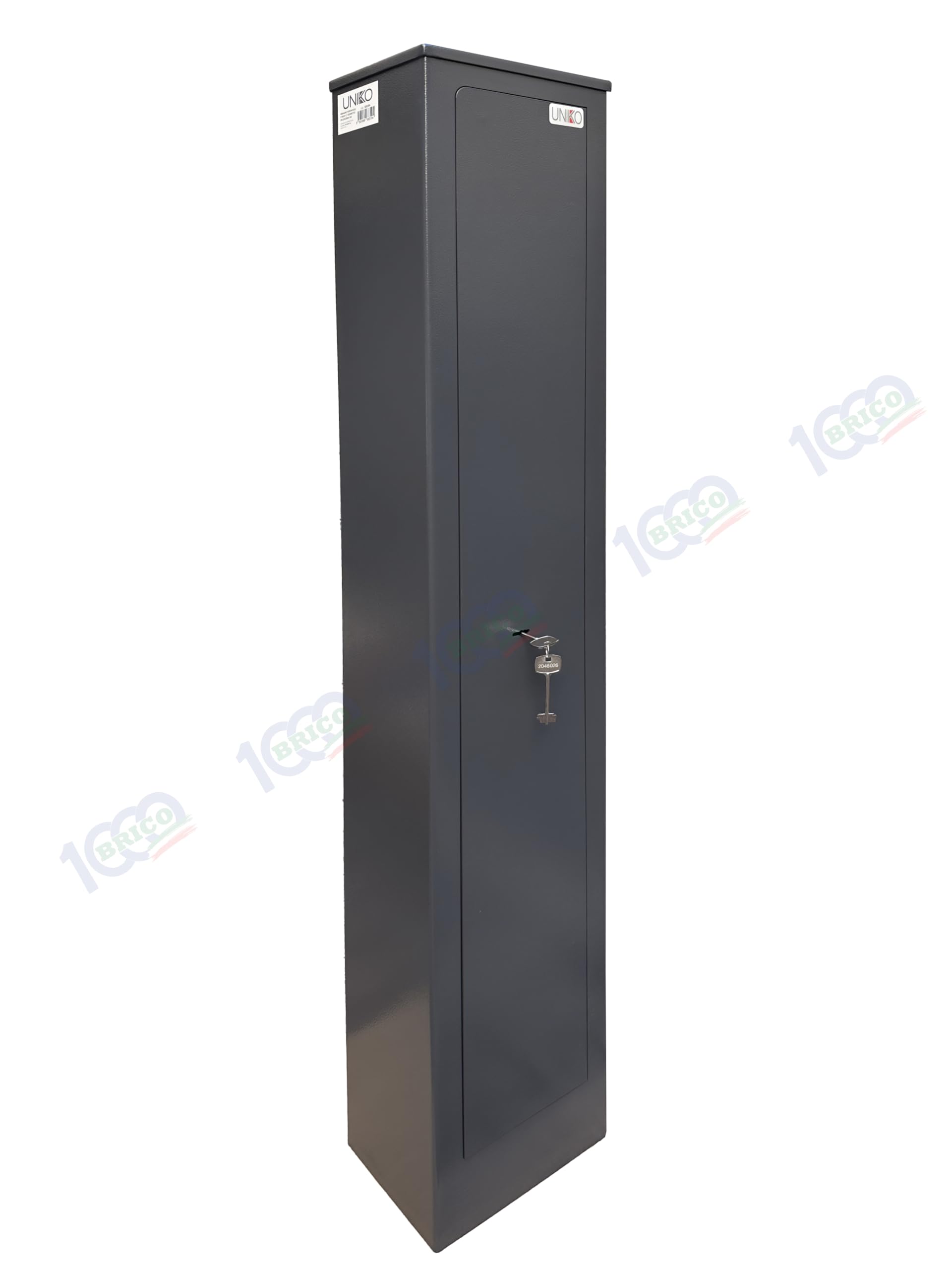 Armadio Portafucili 3 Posti 145x25x20 cm