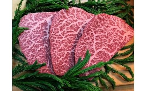 飛騨牛 5等級 心芯ステーキ3枚 希少部位 もも肉 赤身 希少 牛肉 ステーキ サシ モモ 冷凍 黒毛和牛 飛騨市推奨特産品 古里精肉店謹製 肉 和牛 ブランド牛 A5 贈答 熨斗掛け 50000円 5万円