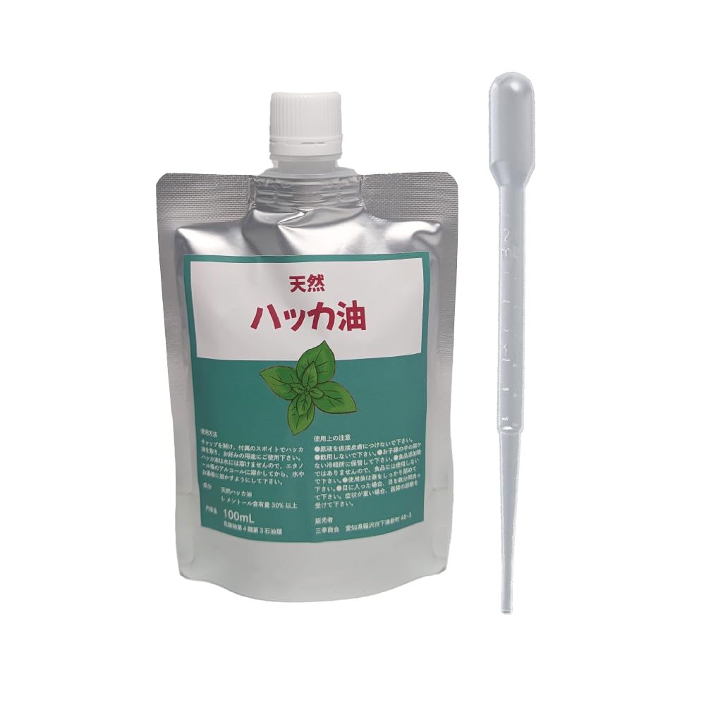 Amazon.co.jp: 天然ハッカ油 100mL 三幸商会 : ドラッグストア