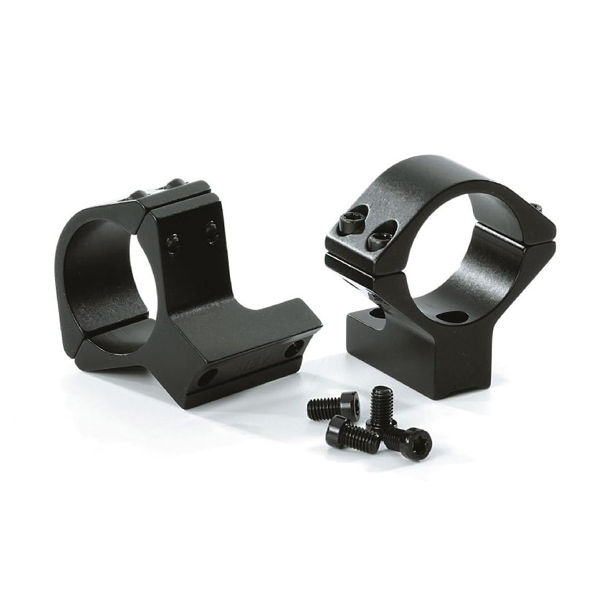 ブラック アルミ マウントリング Leupold リューポルド スチール製 スコープリング PRW2