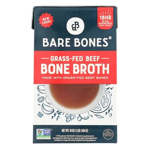 Bare Bones, Beef Bone Broth Classic, 16 Ounce