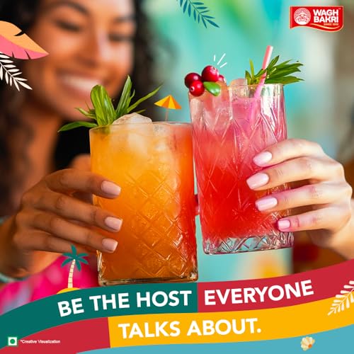Image of Wagh Bakri Iced Tea | Instant Ice Tea Powder | Assam Tea Blend | Classy Summer Drink | Refreshing Summer Drink | No Preservatives | Enriched with Vitamin C | Easy to Make | Cranberry Flavour | 250 g