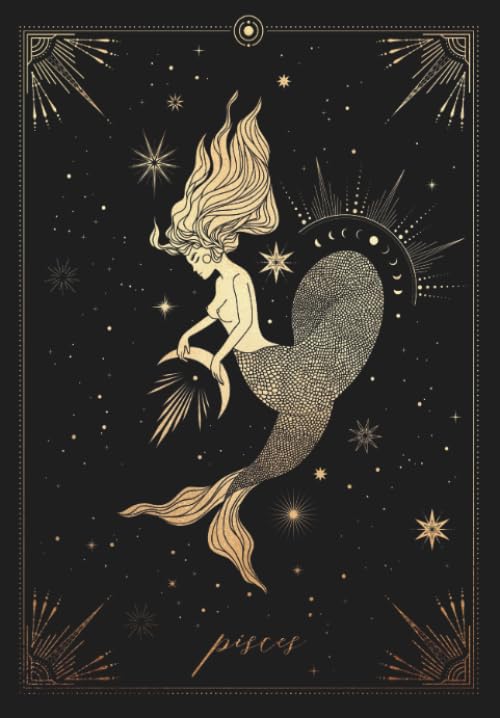 Pisces: Zodiac Notebook | Astrology Journal | Pisces Zodiac Book ...