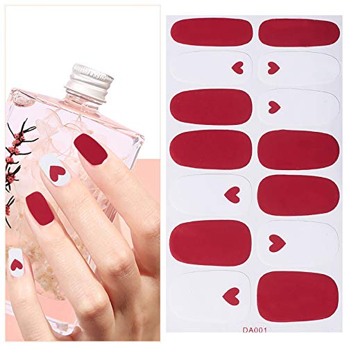 Qiuday 11 Blatt Maniküre Nagel Kunst Sticker, Nagelsticker, Nagelaufkleber, Design Selbstklebende Nail Art Aufkleber… – Bild 3