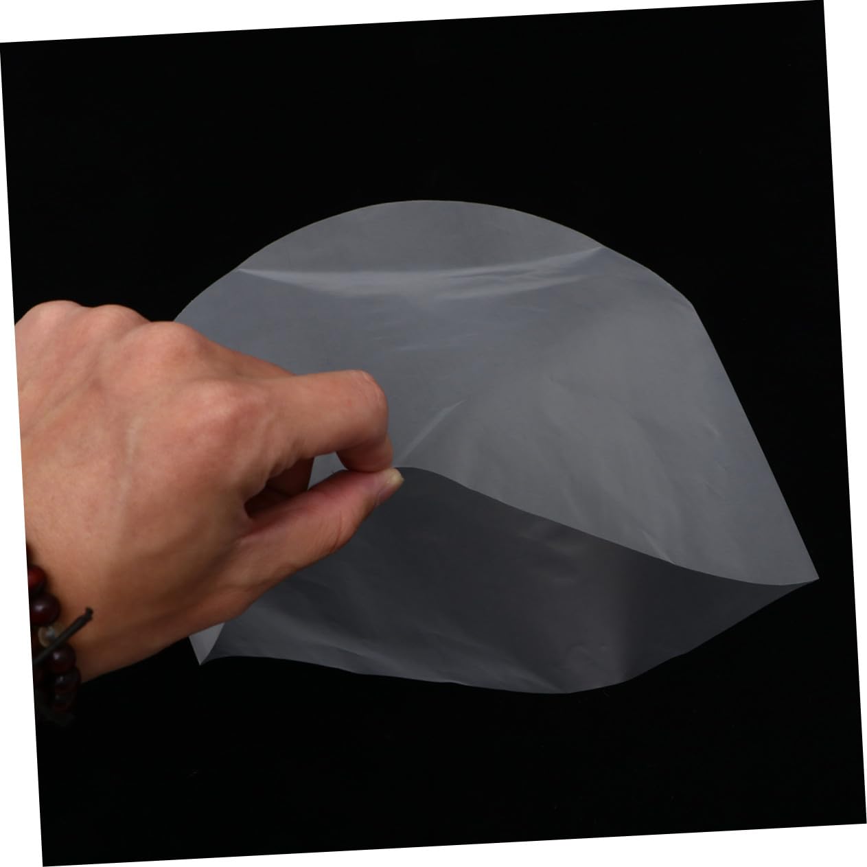 50 Pezzi Buste Protettive CD Trasparenti in Spessa Custodie Interne AntiGraffio Compatibili con CD da Protezione Durevole e Facile Inserimento Senza Aletta