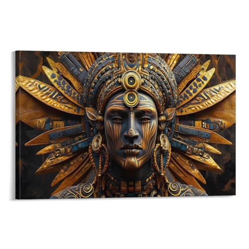 RIAVBAODG AMonjanaki Guardian Cuadro En Lienzo Cuadros Decorativos Mitología sumeria Pinturas Murales Modernos Impresiones De Para Salon Dormitorios Comedor Pasillo 20x30inch(50x75cm)