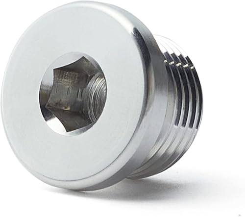 Miniatura 3 de UTSAUTO Tapón de drenaje de aceite Tapón de drenaje de aceite magnético para Porsche 911 986 996 997 Boxster Cayman