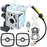 Butom SRM-225 carburetor Maintenance Kit for Echo SRM-225i SRM-225U SRM-225SB GT-225 PE-225 PAS-225 Trimmer A021001690 A021001691 A021001692 A21001690 RB-K93