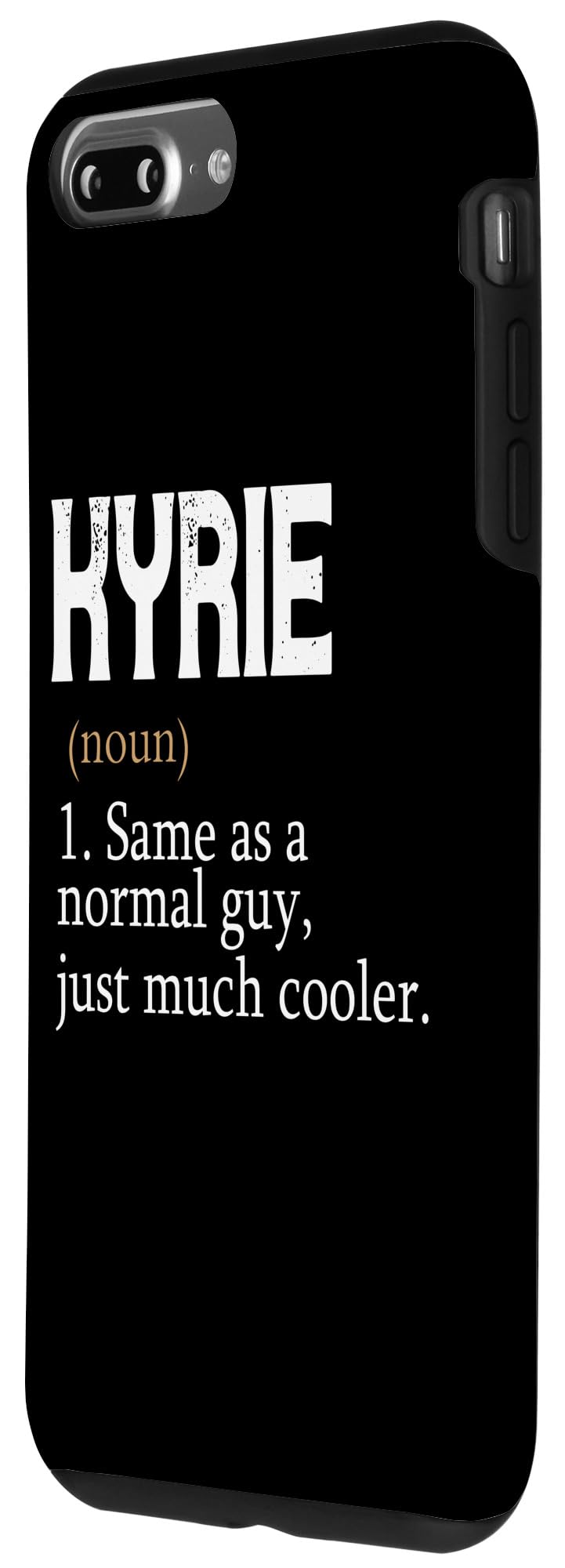 iPhone 7 Plus/8 Plus KYRIE Same As A Normal Guy Just Much Cooler Personalized Case - Image 2