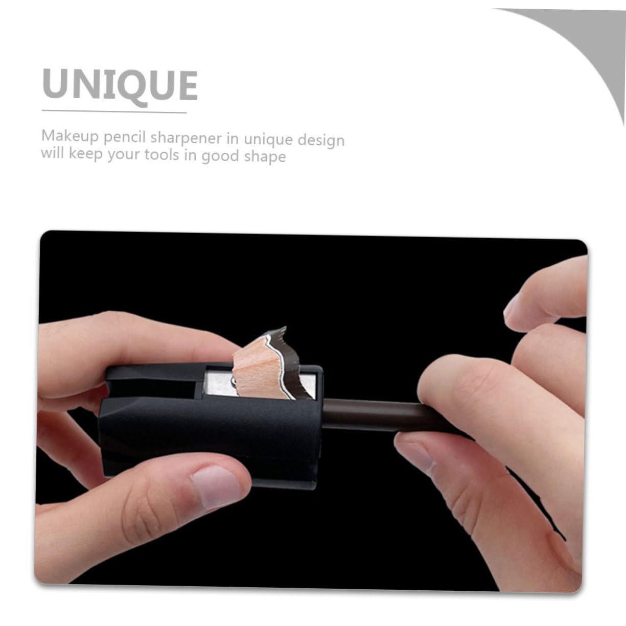 Healeved 2 Pezzi Temperamatite Sopracciglio Temperamatite Matita Per Sopracciglia Eyeliner Penna Forniture Per Il Trucco Accessorio Per Il Trucco