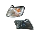 EDA PREMIUM auto Ecklicht, Blinker, Licht Links Milchweiß 8162020650 passend für TOYOTA CARINA E 1992-1997, mit Lampenfassungen, (05.92-05.95), Typ Stanley, ohne Glühlampe, Milchweiß