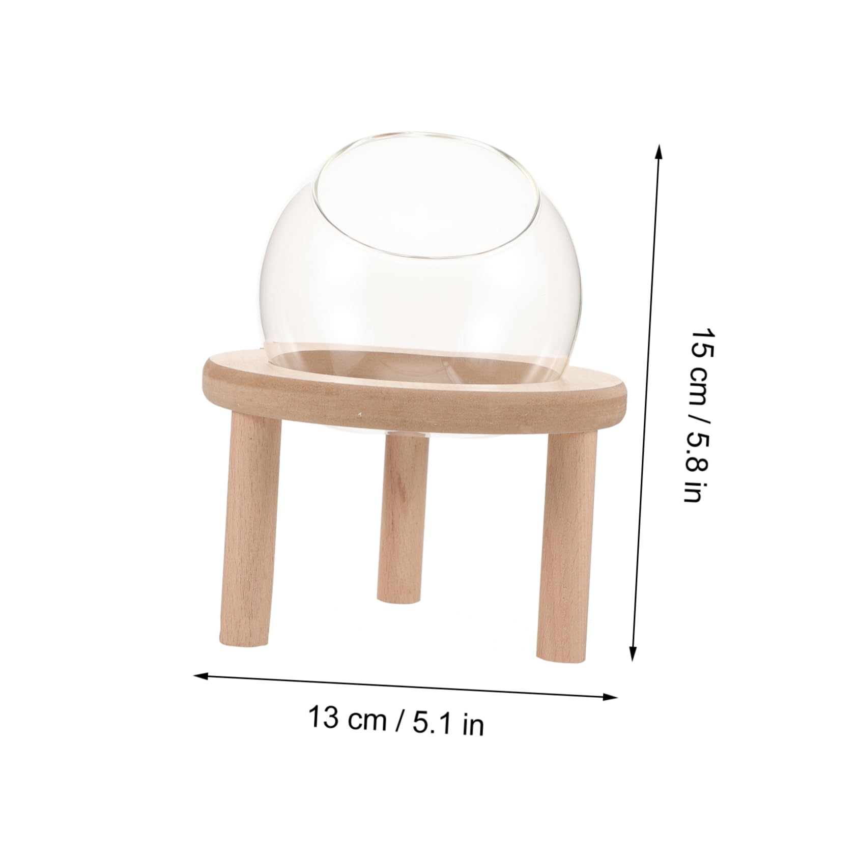 Toddmomy Transparente Sandbadewanne und Glas für Hamster und Meerschweinchen Verhindert Sandauslauf für Täglichen Gebrauch zu Hause