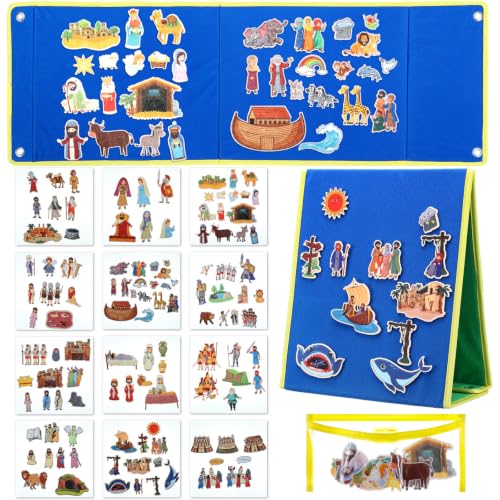 Lineshading 12 Pack Felt Board Story Sets, Bible Stories