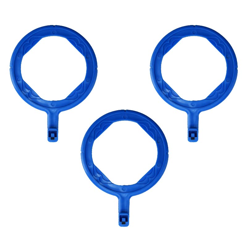AIM DENTAL SUPPLY ADS X-Ray Positioning Aiming Ring, Autoclavable, XCP Style, Rinn FPS 3000 Autoclavable, - Anterior Blue, 3 Pack