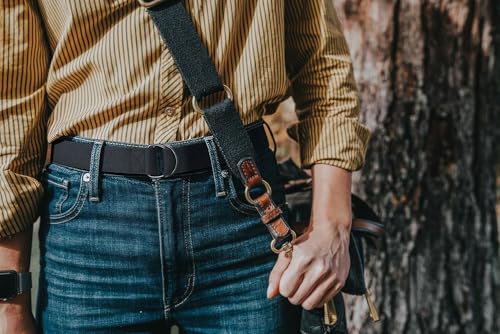 8-Packs Canvas Belt Web Fabric Casual Belt with Zinc Alloy Buckle Double D-ring for Men Women4