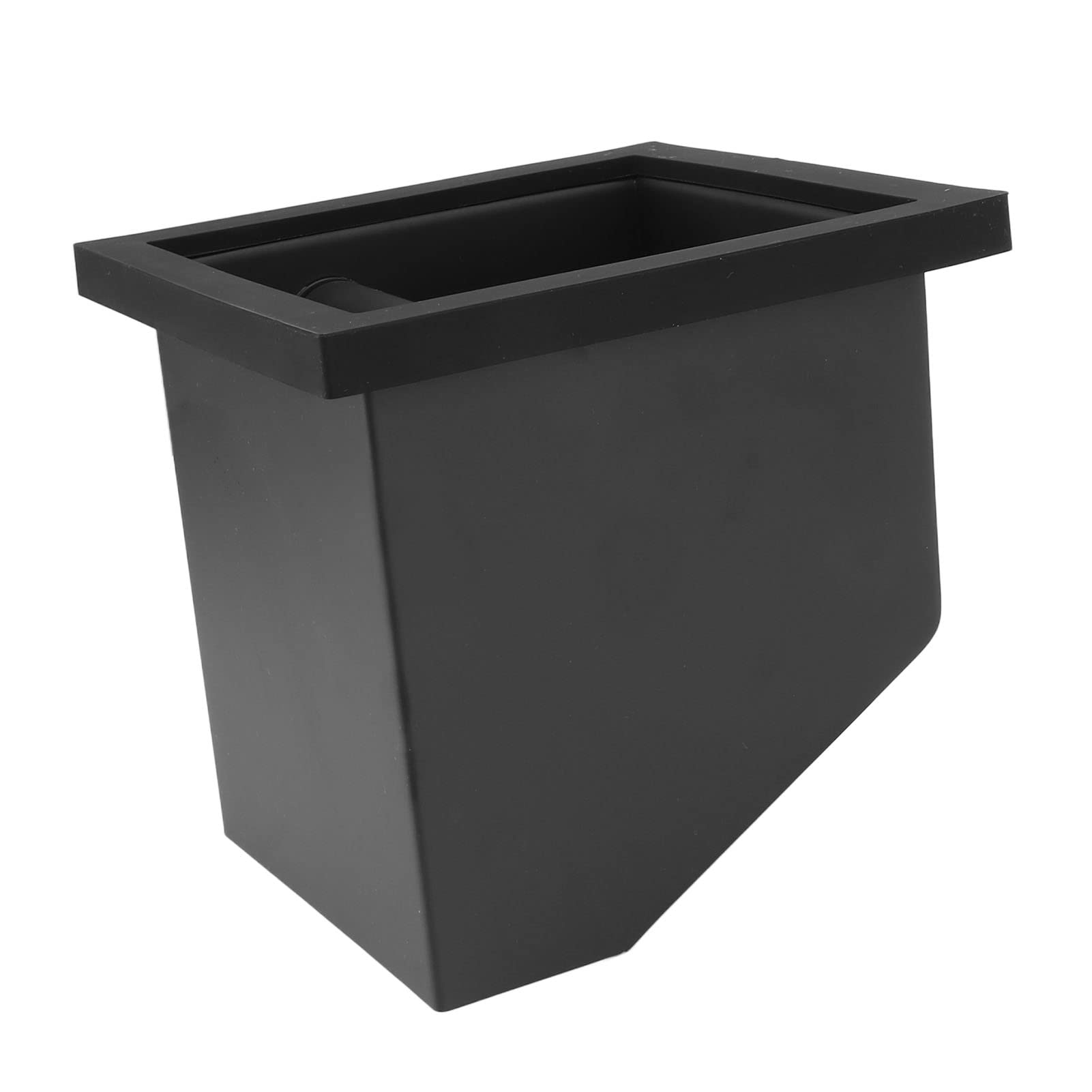Caja de Golpe de Café, Caja de Golpe de Café Molido de Café Rectangular Sin Fondo, con Contenedor de Descarga de Café de Golpe Extraíble para Cafeterías, Cocinas Familiares, Oficinas
