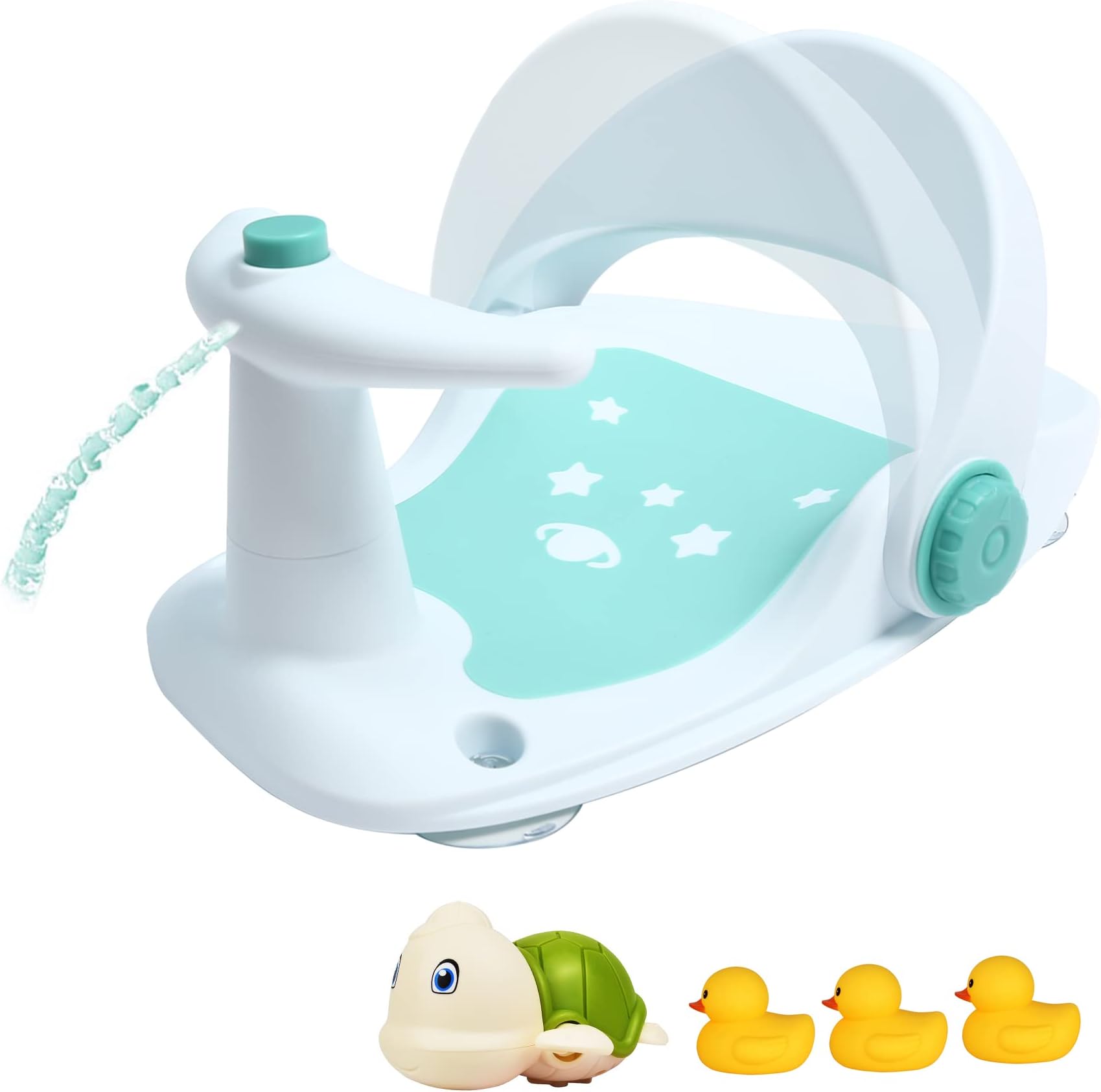 MOREFEELchilden Bath Stool,Blue