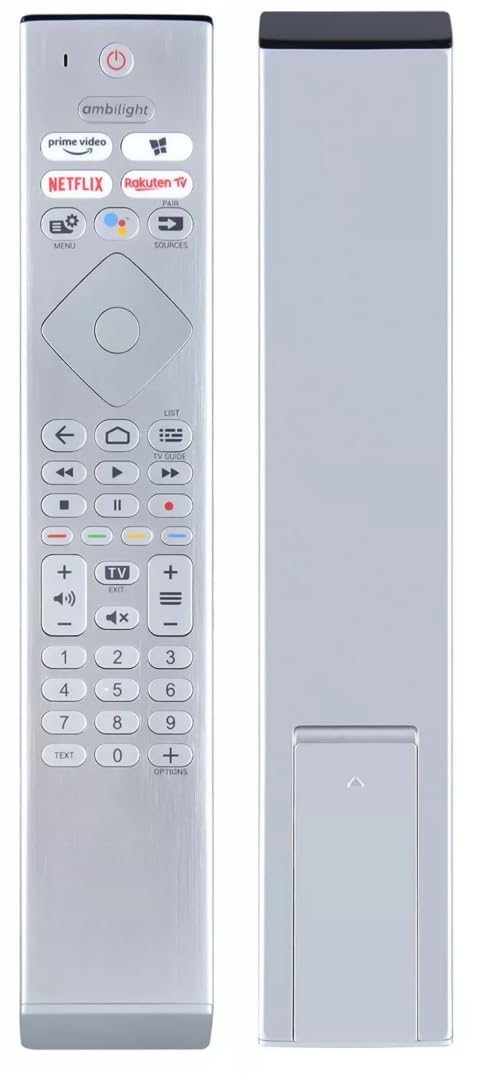 Vervangende afstandsbediening voor Philips TV 65OLED936/12 | 65OLED937 | 65OLED937/12 | 65OLED986/12