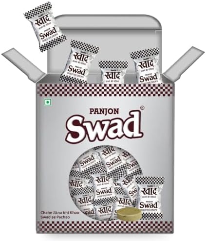Swad Digestive Drops Candy (Original Flavour since 1986) 125 Toffees Box