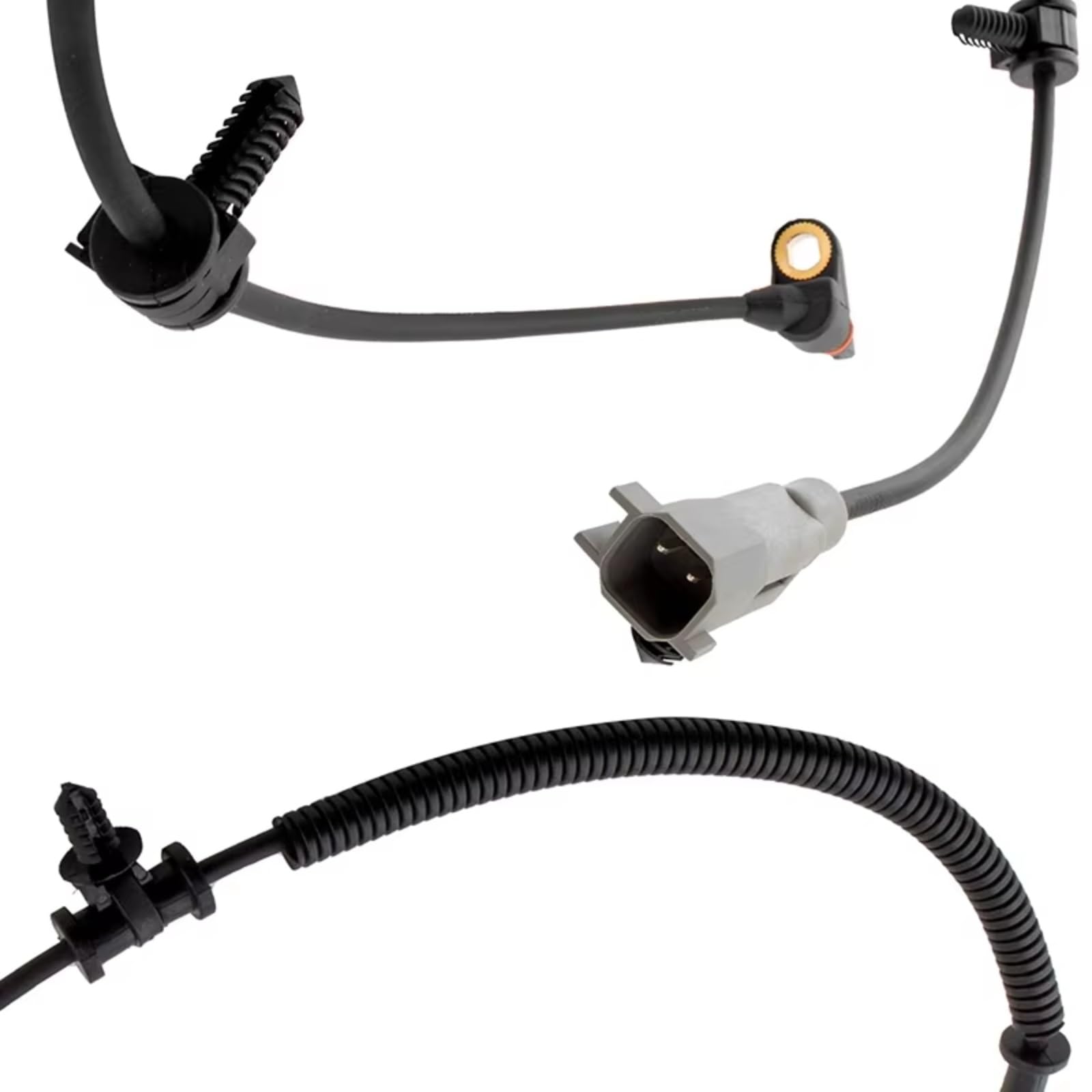 Compatible Con Jeep Para Grand Para Cherokee 2005 2006 2007 2008 2009 2010 56044144AA Arnés Sensor Velocidad De Rueda ABS Delantera Izquierda Derecha Automóvil Sensor de rueda ABS coche