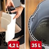 LEHMANN Primewash 2800 odkurzacz do prania, profesjonalny środek do czyszczenia dywanów i tapicerki z gorącą wodą 60°C, odkurzacz do czyszczenia na mokro i sucho ze zbiornikiem 35 l, urządzenie do