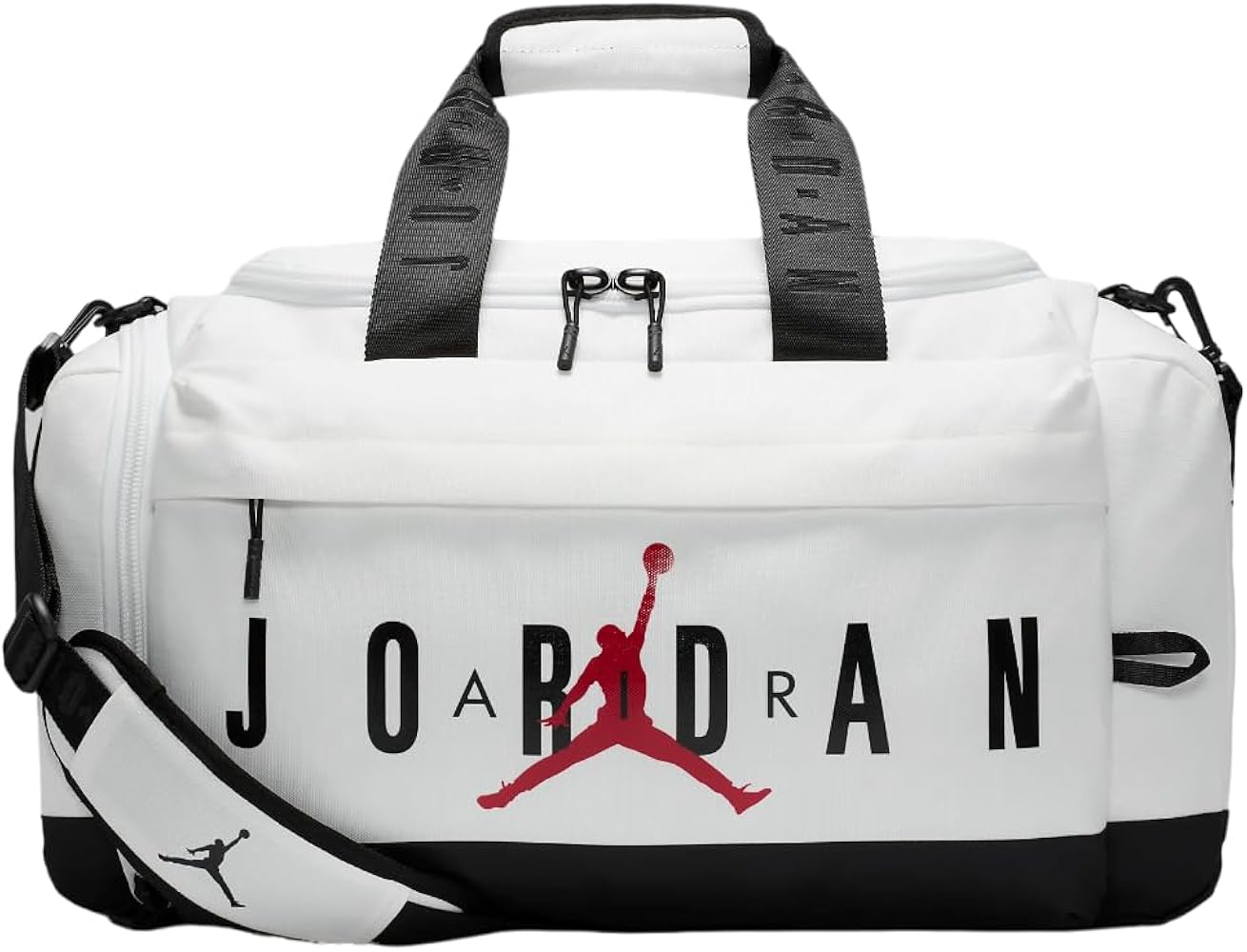 Amazon.com | Nike Jordan Velocity Duffle Bag, White, modern, White