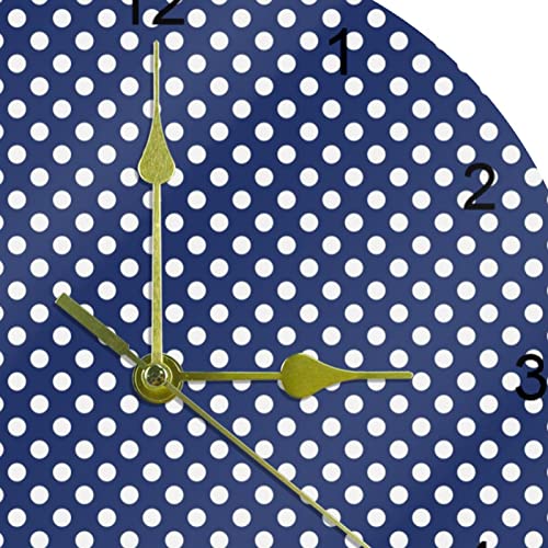 Horloge murale silencieuse sans tic-tac à chiffres arabes de 25 cm