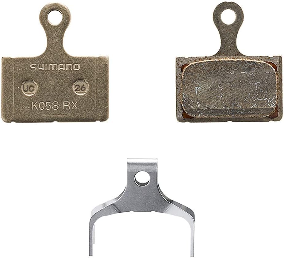 SHIMANO K05S-RX Mountain Bike Brake Pads, Black, Resin